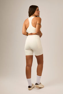 Bermuda Biker Core Off White