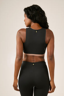 Top Flip Preto/Mocha